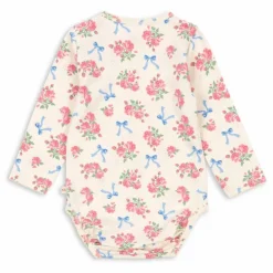 Konges Sløjd Body Fleuri Coton Bio | Ecru