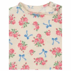 Konges Sløjd Body Fleuri Coton Bio | Ecru