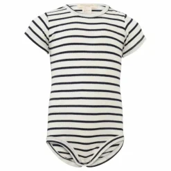 New Minimalisma Body Manches Courtes à Volants Buddy | Bleu marine