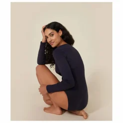 Petit Bateau Body Manches Longues - Collection Femme ||Femme Robes, Combinaisons