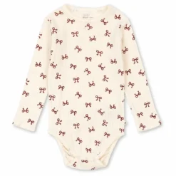 Konges Sløjd Body Minnie Nœuds Pointelle Coton Bio || Bodies, Combinaisons|Combinaisons Et Bodies