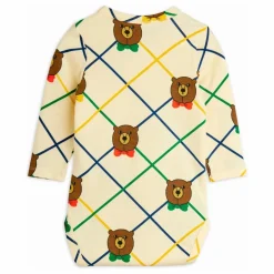 Mini Rodini Body Ours Carreaux Coton Bio || Bodies, Combinaisons|Bodies, Combinaisons