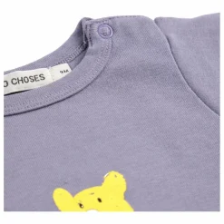 Hot Bobo Choses Body Ours Coton Bio | Gris