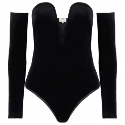 Outlet Flair Body Picante Velours | Noir