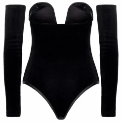 Outlet Flair Body Picante Velours | Noir