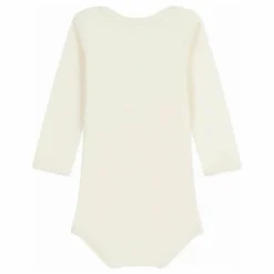 Sale Petit Bateau Body Uni Laine | Ecru