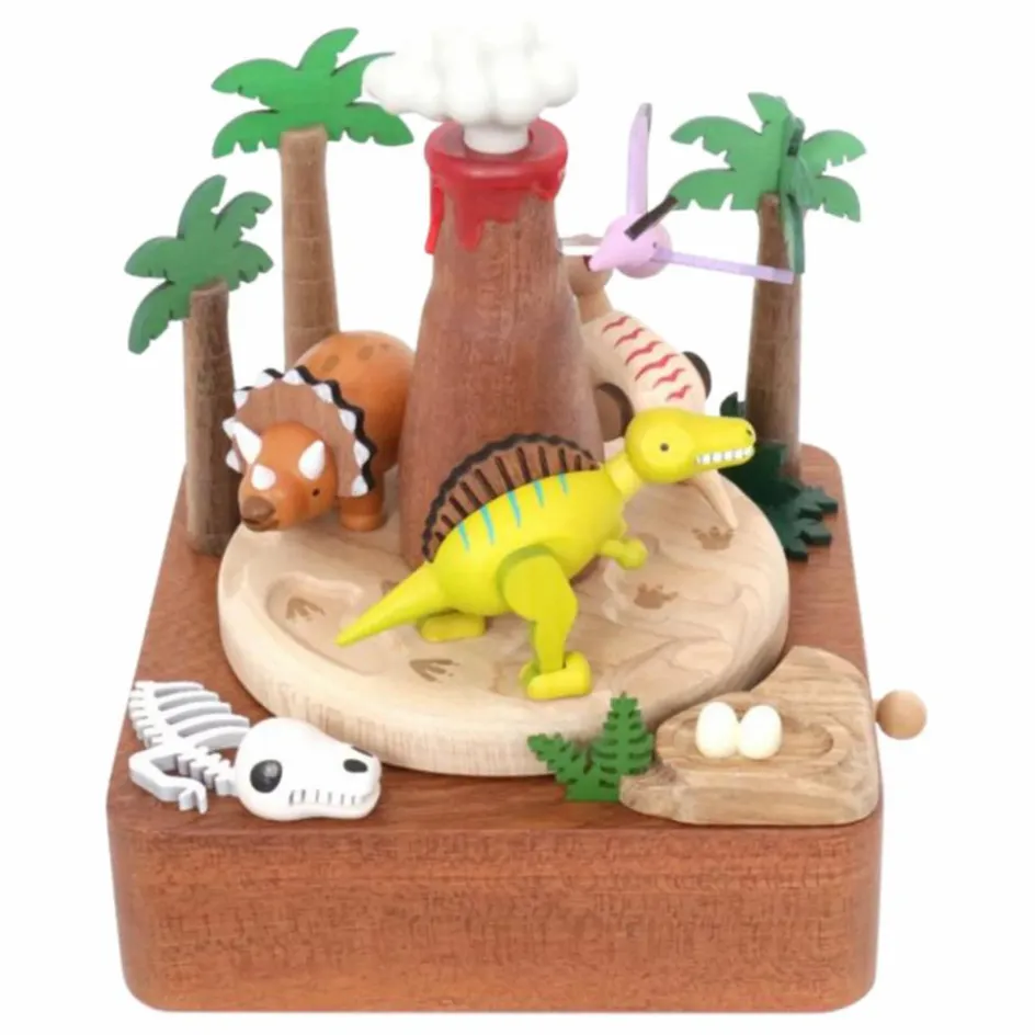 Wooderful life Musique|Boites À Musique*Boite à musique en bois Dino