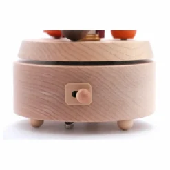 Discount Wooderful life Boite à musique en bois Fusée Multicolore