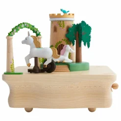 Wooderful life Boite à musique en bois Licorne| Musique|Boites À Musique