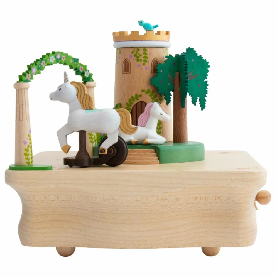 Wooderful life Boite à musique en bois Licorne| Musique|Boites À Musique