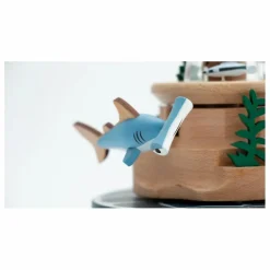 Discount Boite à musique en bois Poissons Musique|Boites À Musique