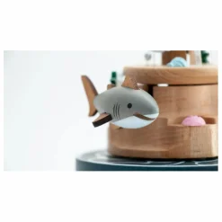 Discount Boite à musique en bois Poissons Musique|Boites À Musique