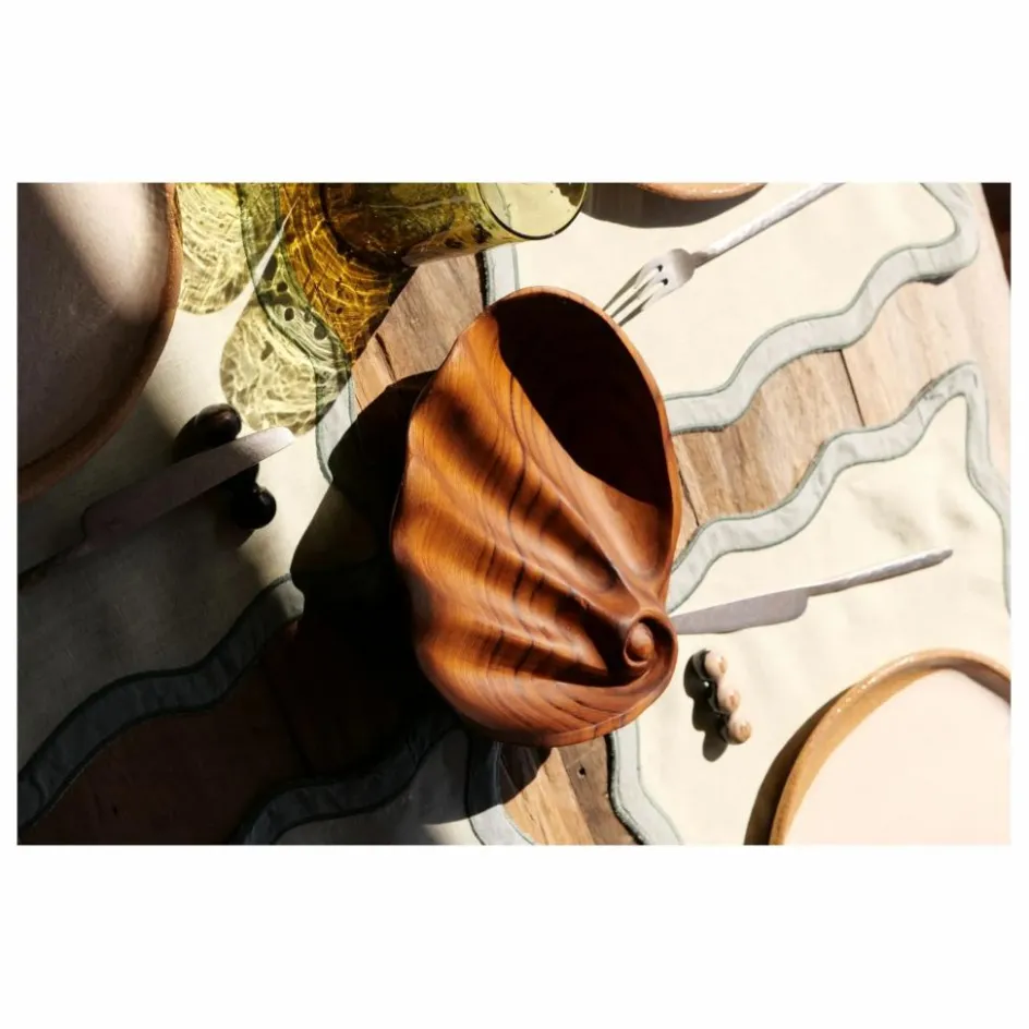 Woodmata Bol en Coquillage || Art De La Table