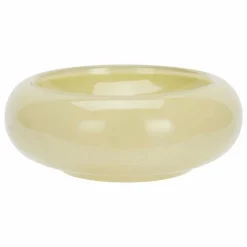 Sale Madam Stoltz Bol en verre | Jaune