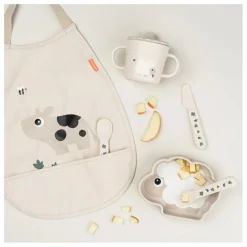 Done by deer Premiers Repas|Puériculture*Bol silicone avec ventouse Sheepy |