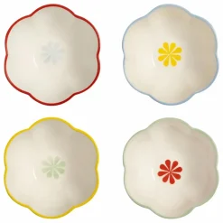 Hot &Klevering Bols Folk - Set de 4 Multicolore