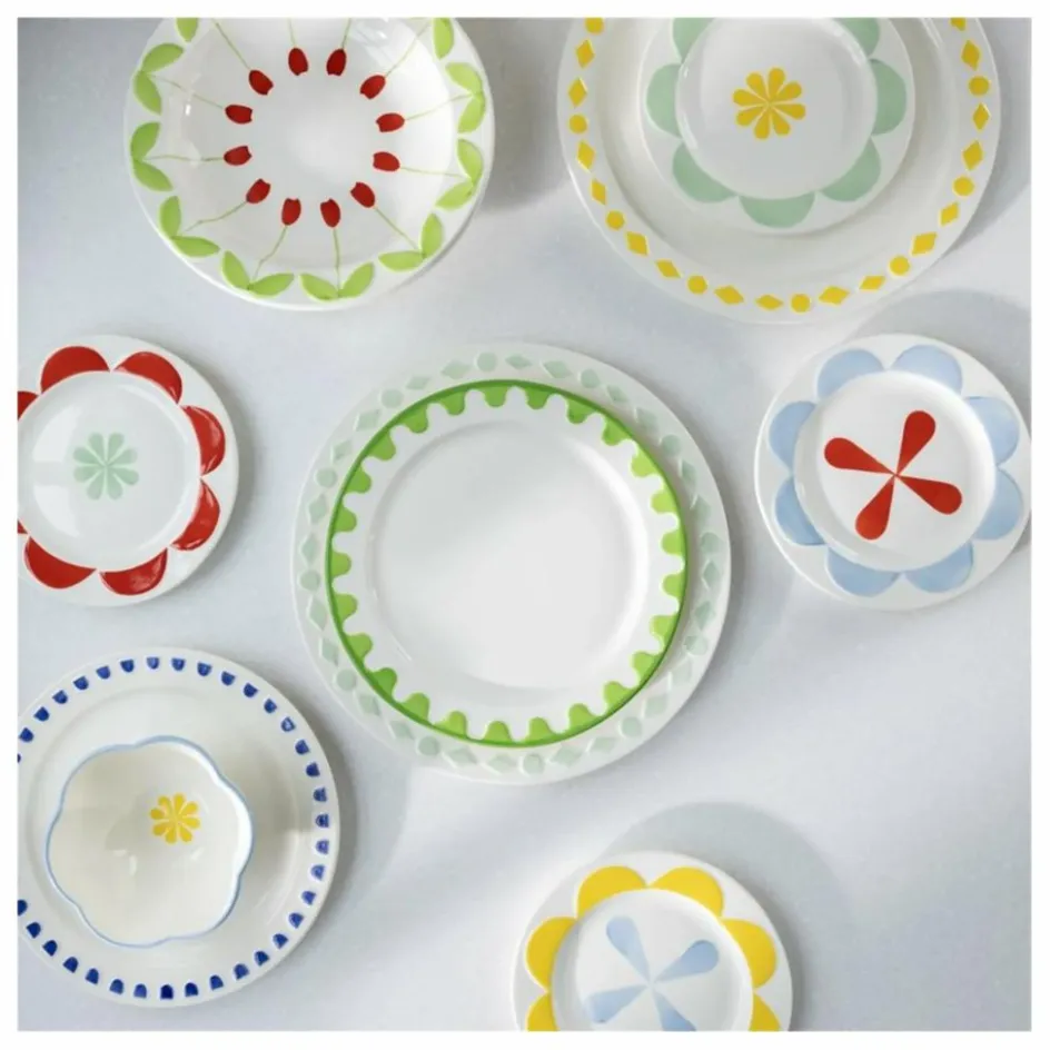 Hot &Klevering Bols Folk - Set de 4 Multicolore