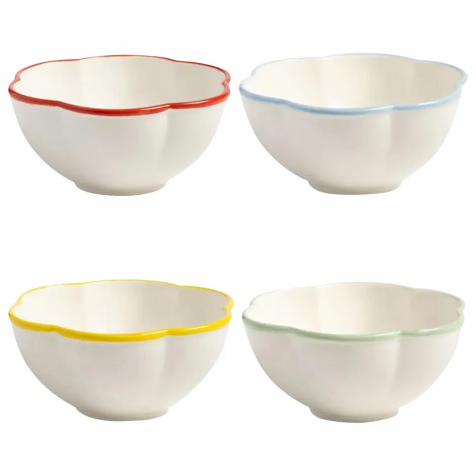 Hot &Klevering Bols Folk - Set de 4 Multicolore