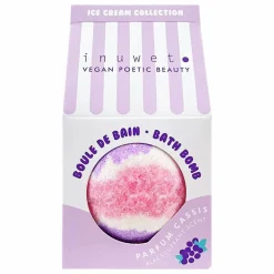 Inuwet Bombe de bain Ice cream cassis - 120 g|Enfant Soins Du Corps|Soins Du Corps