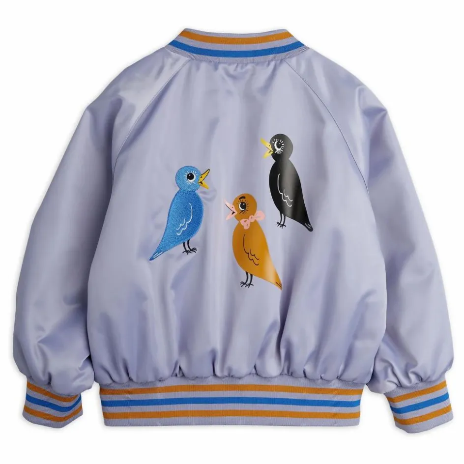 Discount Bomber Birds Fibres Recyclées | Lilas Enfant Manteaux, Blousons, Pilotes|Manteaux, Blousons