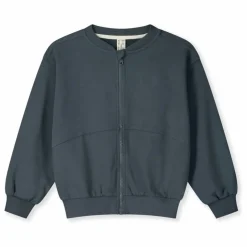 Best Gray Label Bomber Coton Bio | Bleu gris
