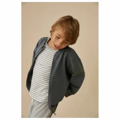 Best Gray Label Bomber Coton Bio | Bleu gris
