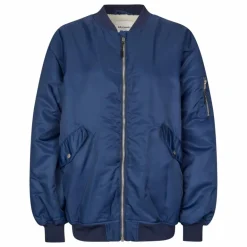 New Lollys Laundry Bomber Lila | Bleu marine