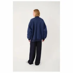 New Lollys Laundry Bomber Lila | Bleu marine