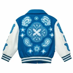 Enfant Fille Garçon Manteaux, Blousons|Manteaux, Blousons*Bomber Paisley Laine et Cuir |