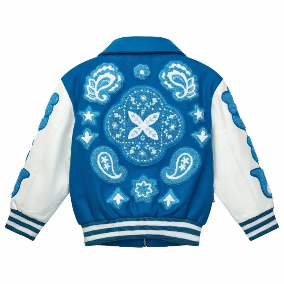 Enfant Fille Garçon Manteaux, Blousons|Manteaux, Blousons*Bomber Paisley Laine et Cuir |