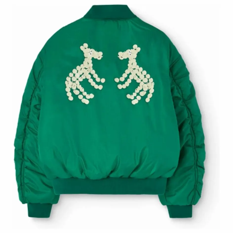 Enfant The Animals Observatory Manteaux, Blousons|Manteaux, Vestes*Bomber Panda Fibres Recyclées |
