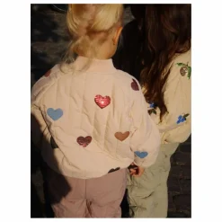 Enfant Konges Sløjd Manteaux, Blousons|Manteaux, Blousons, Pilotes*Bomber Sequins Juno Cœurs |