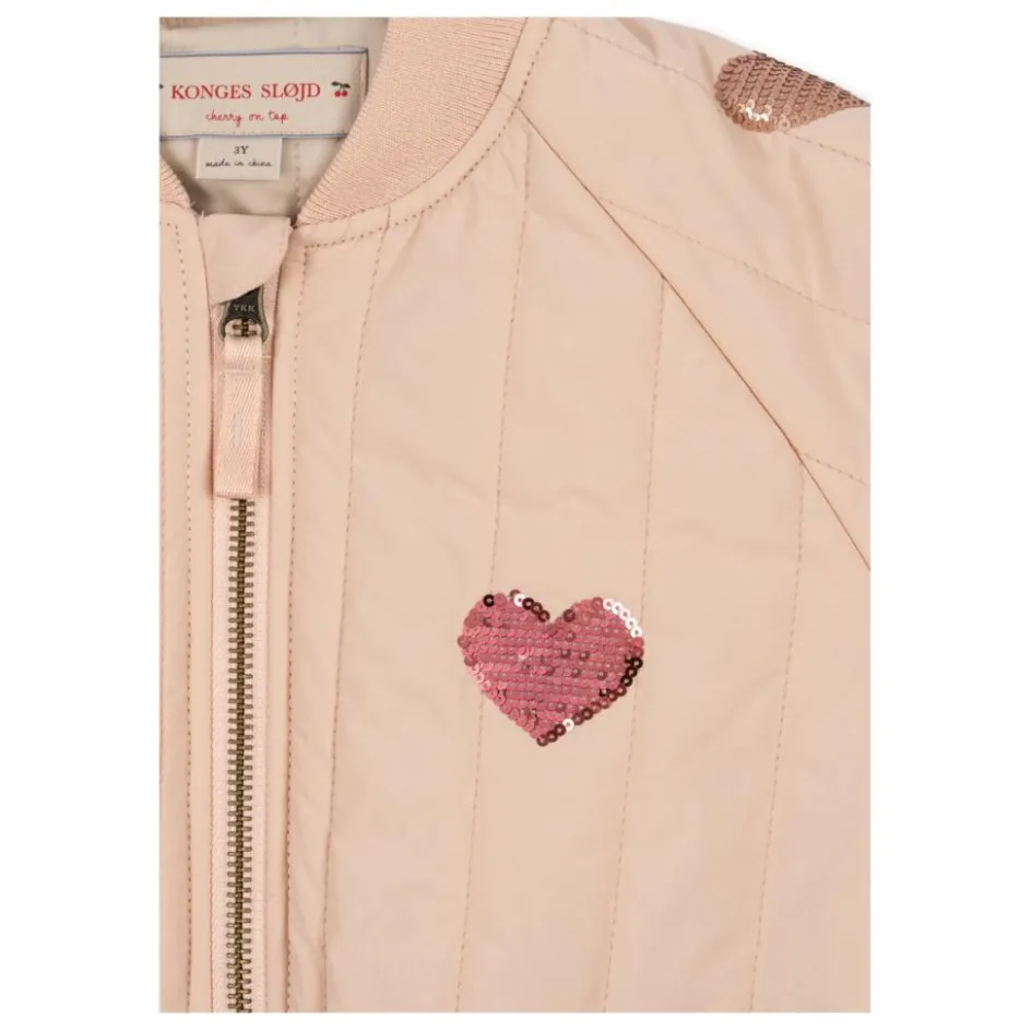Enfant Konges Sløjd Manteaux, Blousons|Manteaux, Blousons, Pilotes*Bomber Sequins Juno Cœurs |