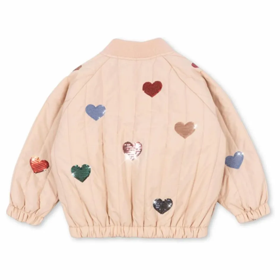 Enfant Konges Sløjd Manteaux, Blousons|Manteaux, Blousons, Pilotes*Bomber Sequins Juno Cœurs |
