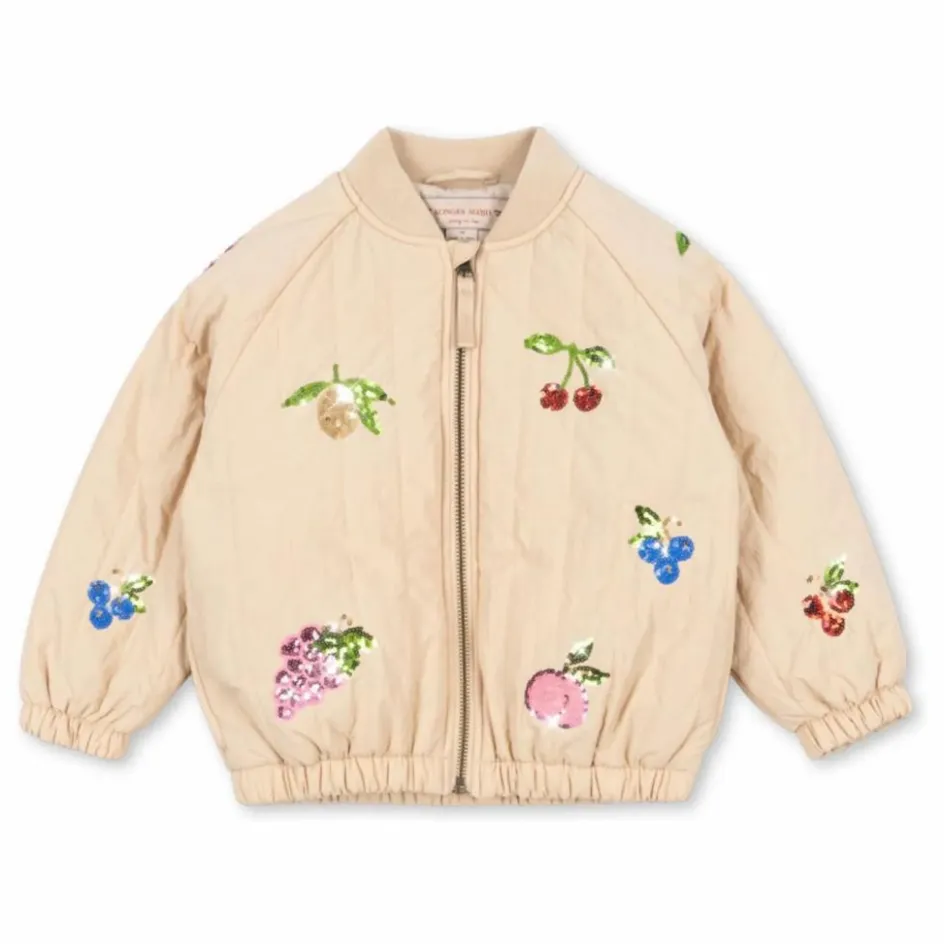 Konges Sløjd Bomber Sequins Juno Fruits ||Enfant Manteaux, Blousons|Manteaux, Blousons, Pilotes