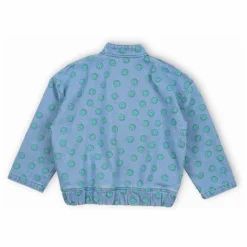 the new society Bomber Smiley Denim ||Enfant Manteaux, Blousons|Manteaux, Vestes