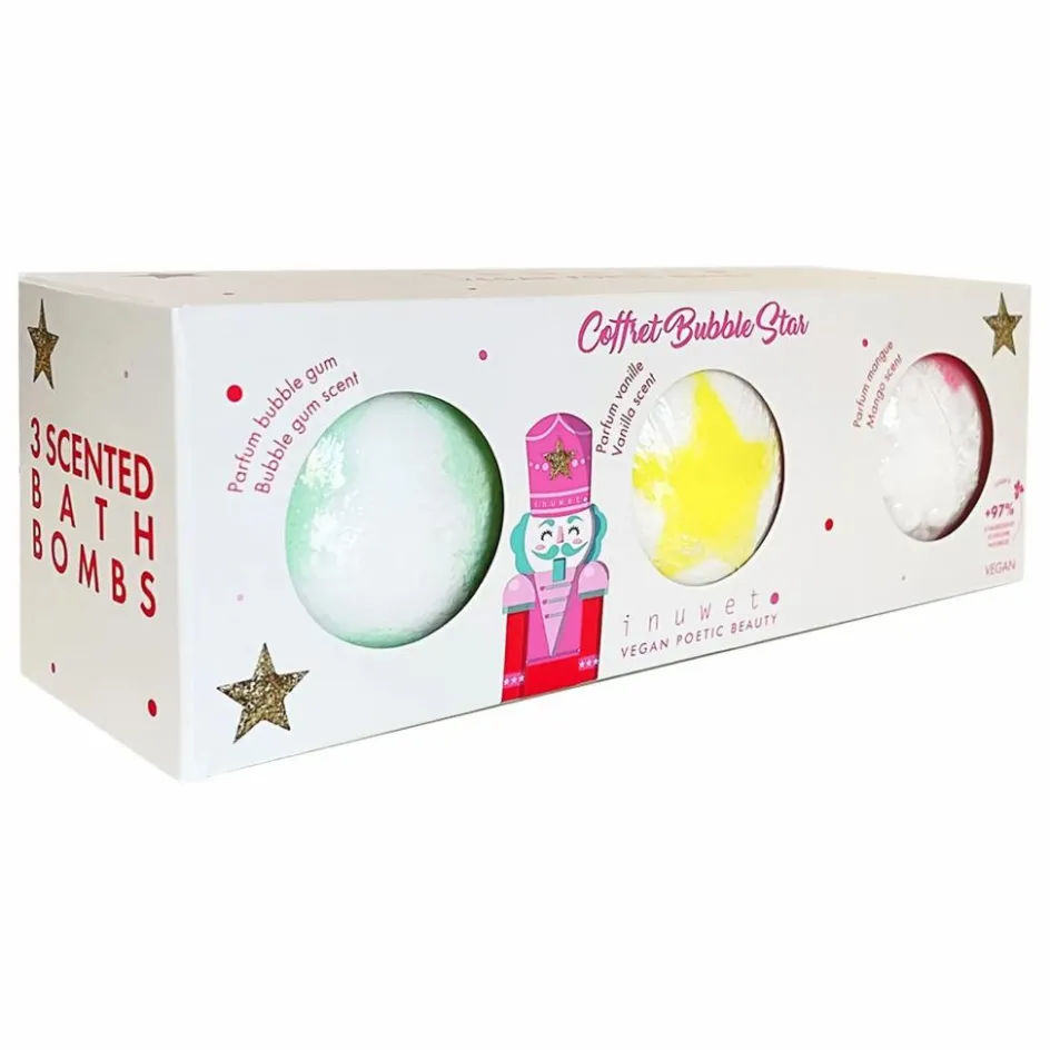 Inuwet Bombes pour le bain Fizzer - Set de 3|Enfant Soins Du Corps|Soins Du Corps