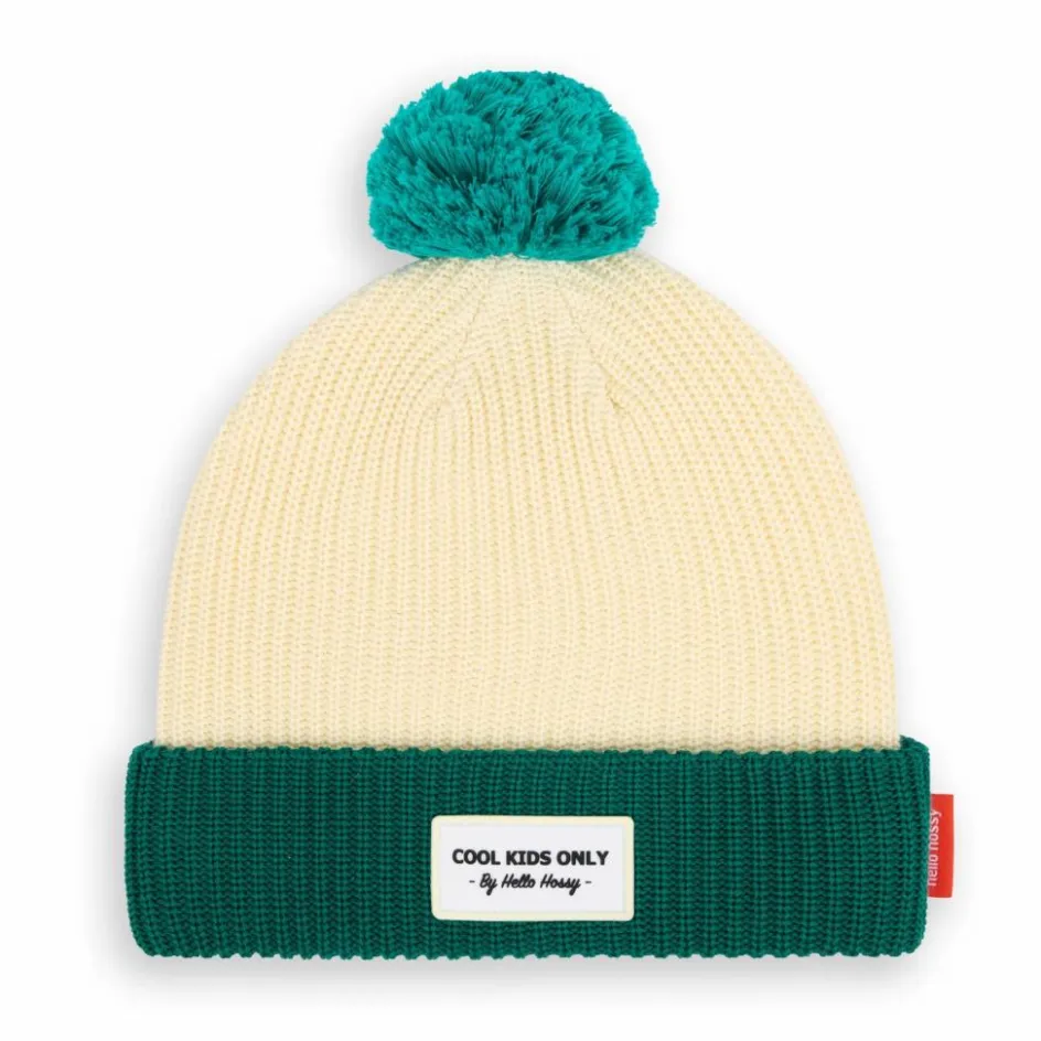 Hello Hossy Bonnet Block Coton Bio ||Enfant Accessoires|Accessoires