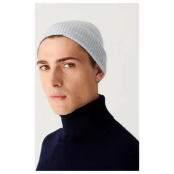 Hot Bompard Bonnet Classique Cachemire | Gris argent