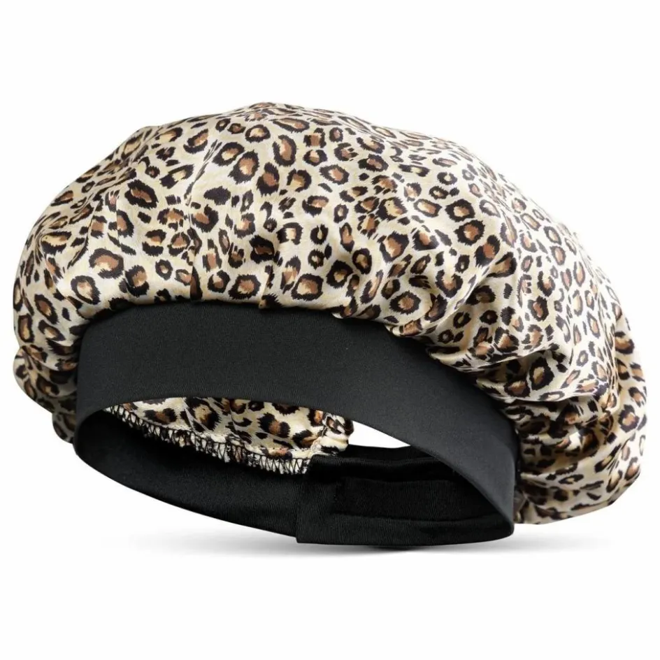 Femme Emily's Pillow Soins Des Cheveux*Bonnet de nuit en soie imprimé