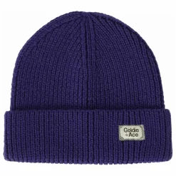 Hot Goldie + Ace Bonnet Laine Mérinos | Bleu marine