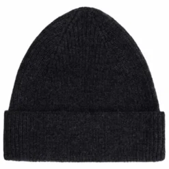 New Gray Label Bonnet Laine Mérinos Bébé | Noir