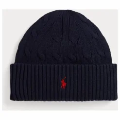 Discount Ralph Lauren Bonnet Logo | Bleu marine