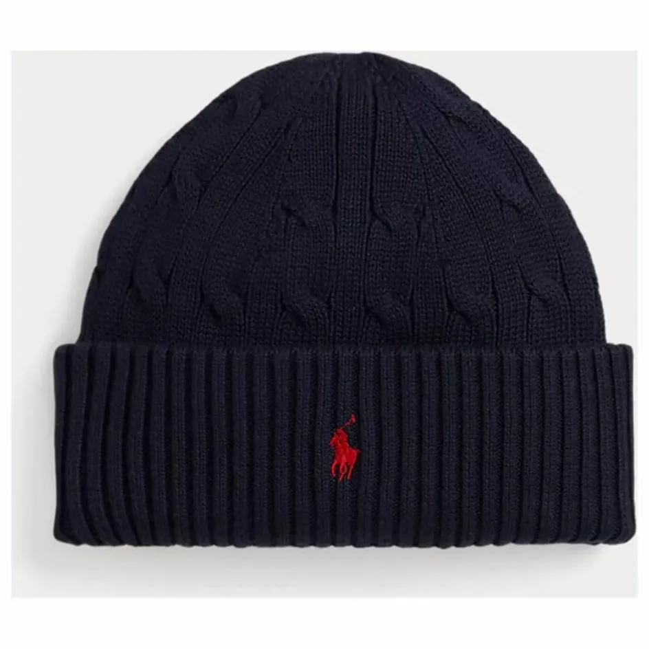 Discount Ralph Lauren Bonnet Logo | Bleu marine