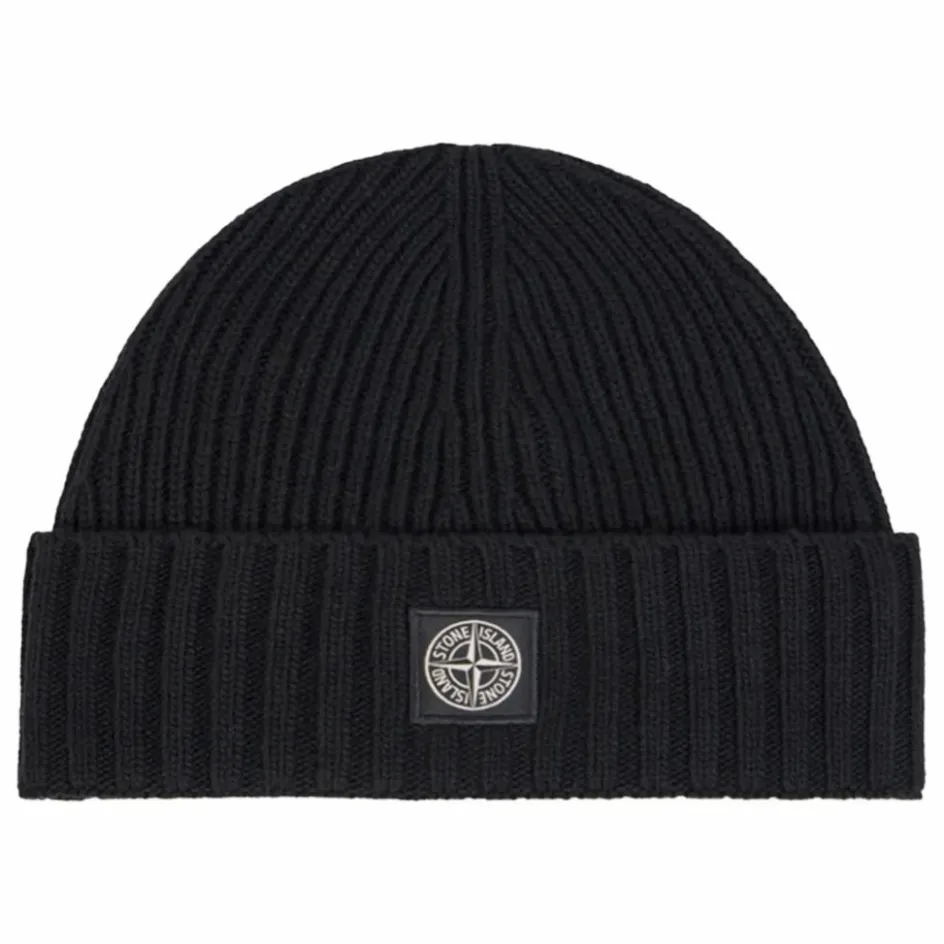 Stone Island Bonnet Logo Laine ||Enfant Accessoires De Mode|Accessoires De Mode