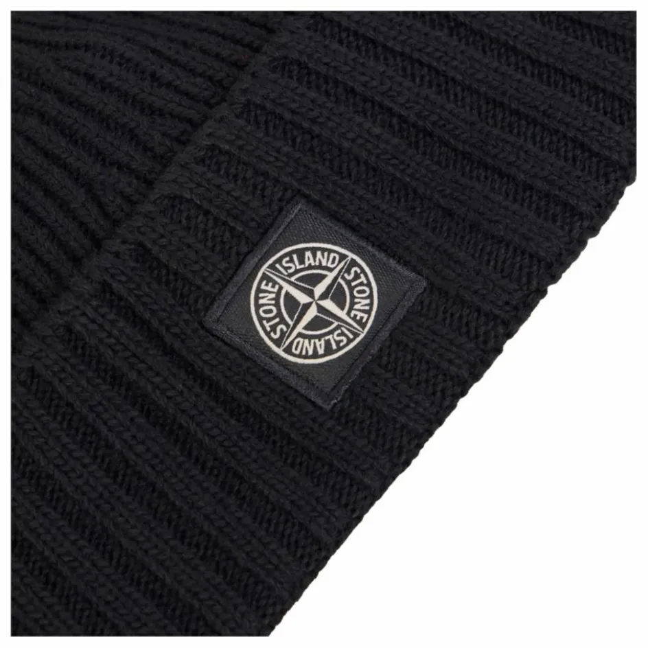 Stone Island Bonnet Logo Laine ||Enfant Accessoires De Mode|Accessoires De Mode