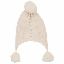 Louise Misha Bonnet Pompons Isolina | Crème