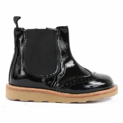 Hot Boots Chelsea Cuir Vernis Francis | Enfant Boots, Bottes|Boots, Bottes