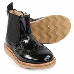 Hot Boots Chelsea Cuir Vernis Francis | Enfant Boots, Bottes|Boots, Bottes