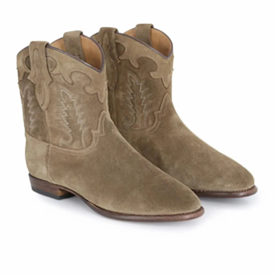 Online Shiloh Heritage Boots Early Midnight Daim | Noisette
